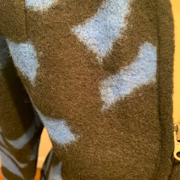 Parkhurst small deleted wood zip up dress/coat new no tags - Picture 2 of 3